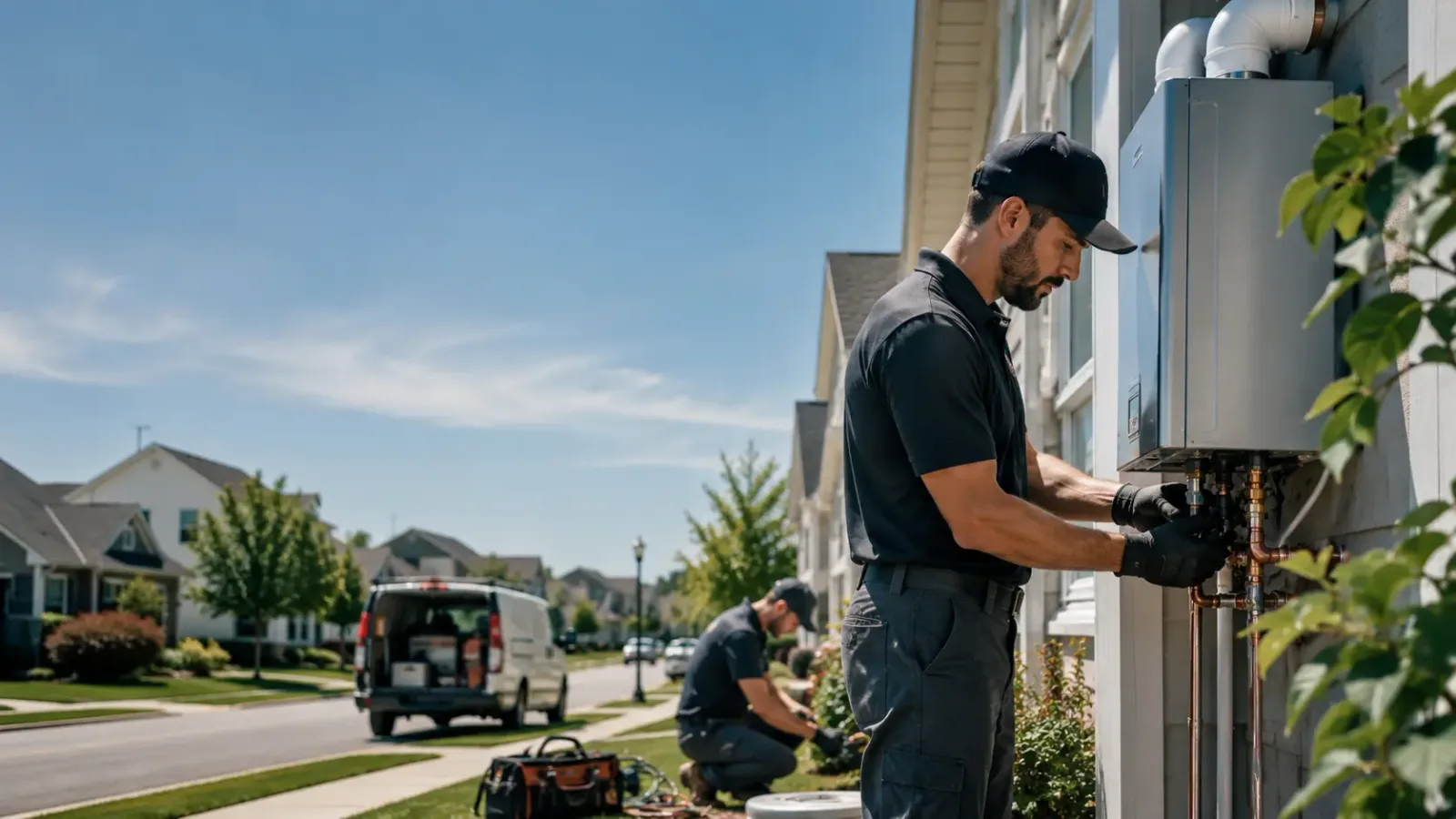 Tankless Water Heater Installation in Orchard, TX